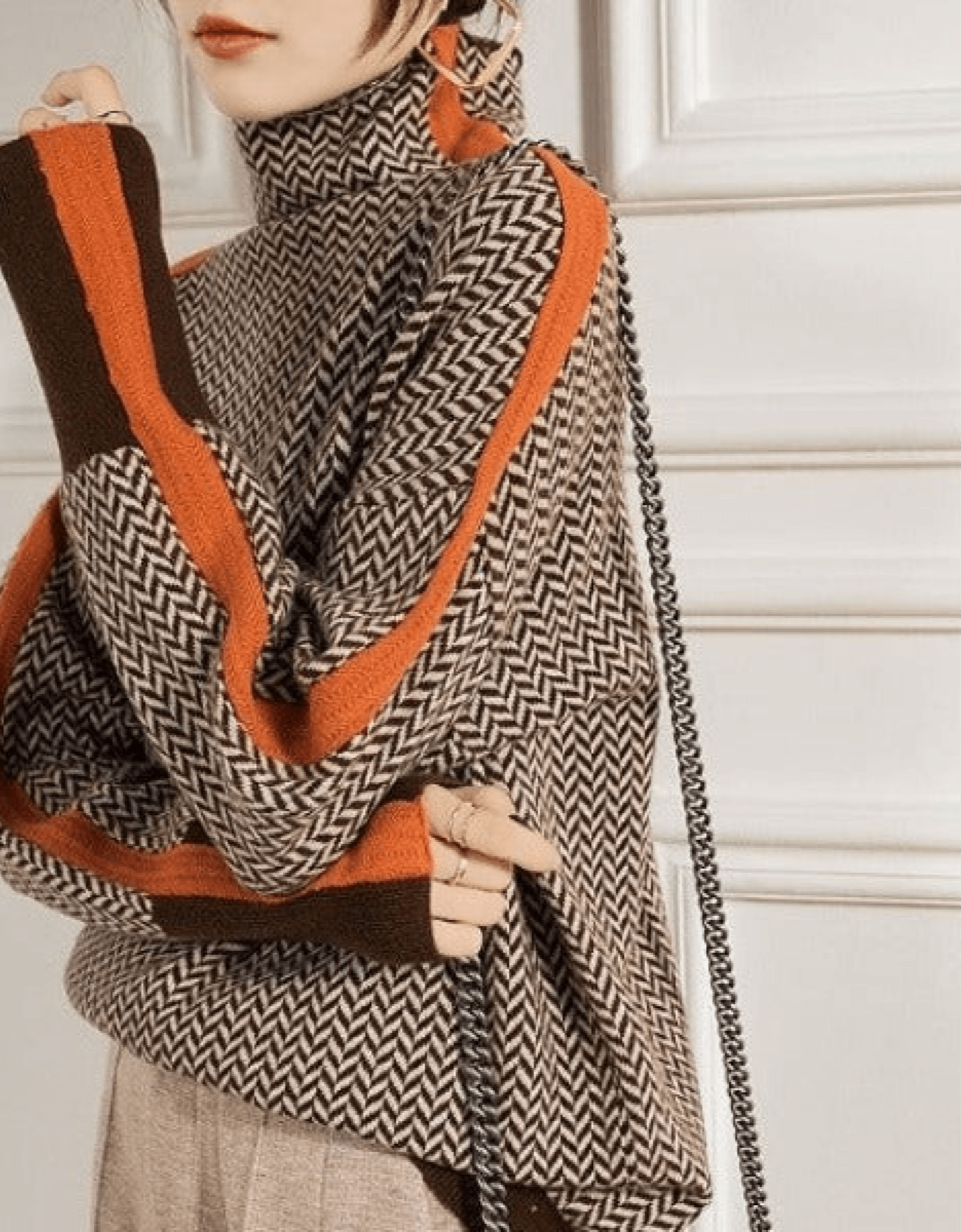 The Volu | Pull long à rayures jully