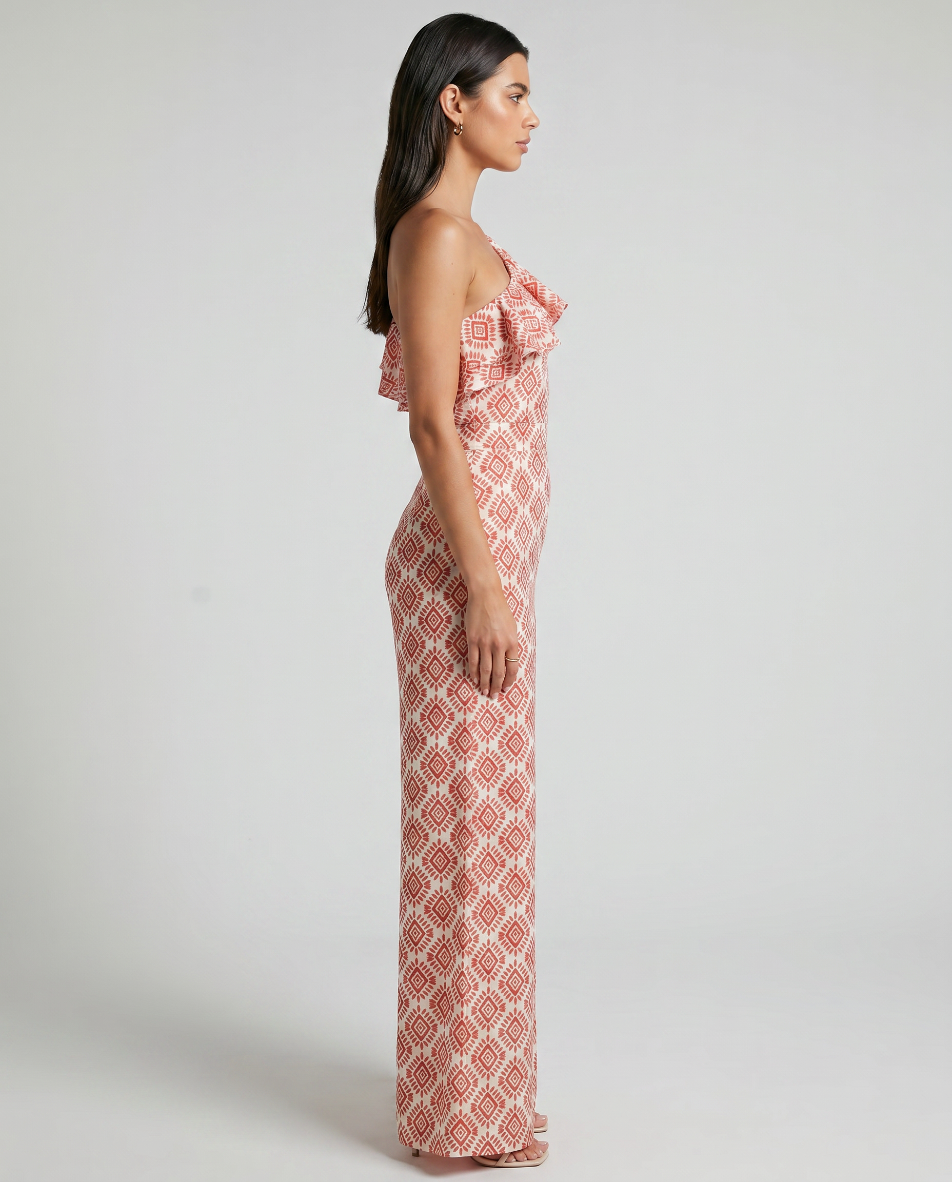 Jimena | Tuta con Stampa Geometrica Primaverile