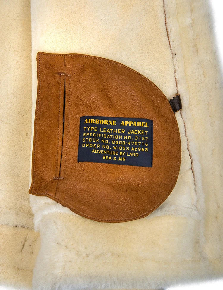 The Volu | Maze Manteau d'hiver en cuir