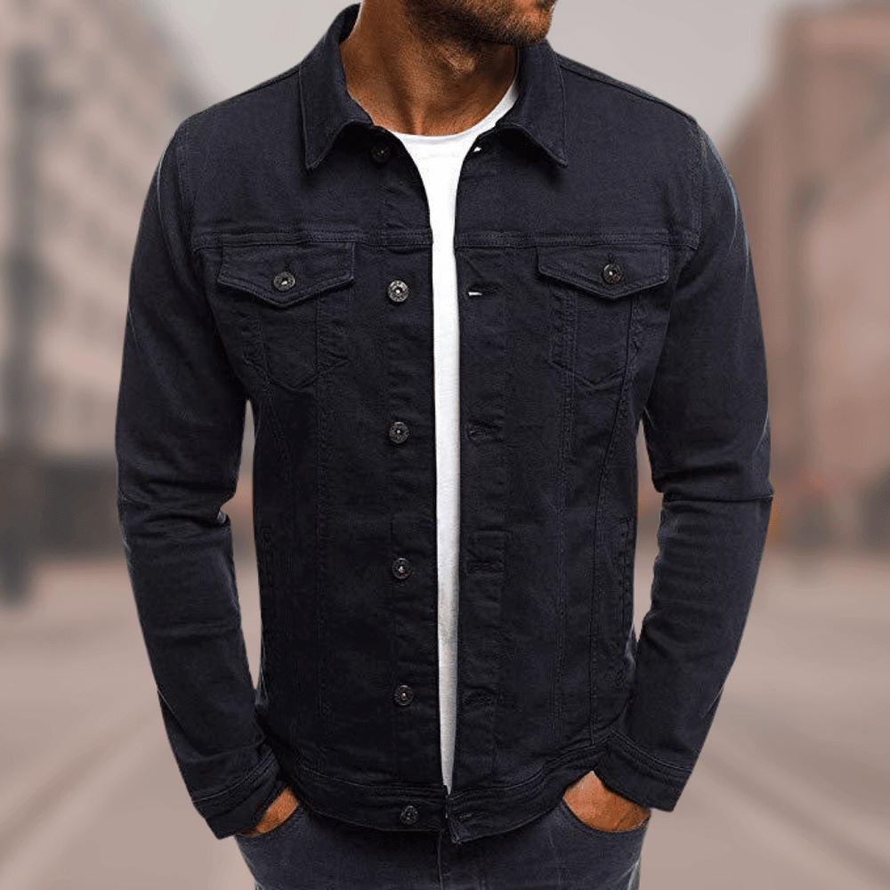 The Volu | Kane Veste en jean élégante et confortable