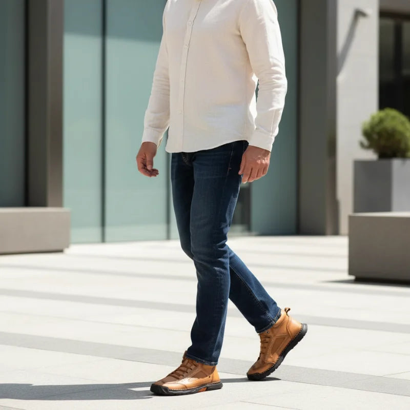 The Volu | Salkin™ – Chaussures en cuir élégantes pour homme