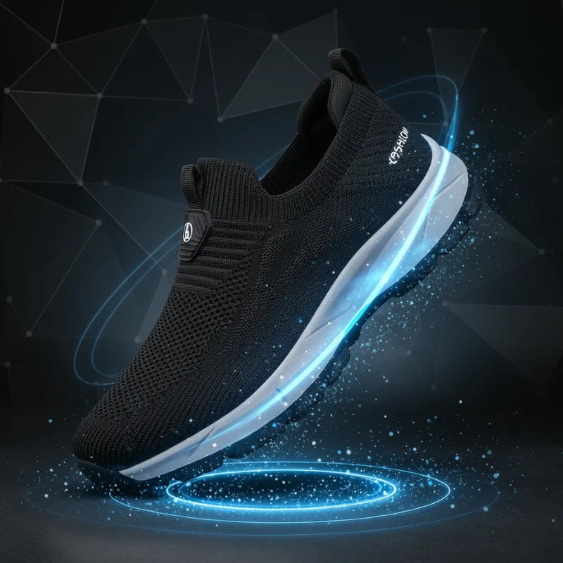 The Volu | FlexRelief™ – Chaussures orthopédiques sans lacets pour homme