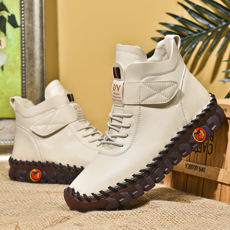 The Volu | Chaussures en Cuir Ultra Légères & Confortables & Chaudes