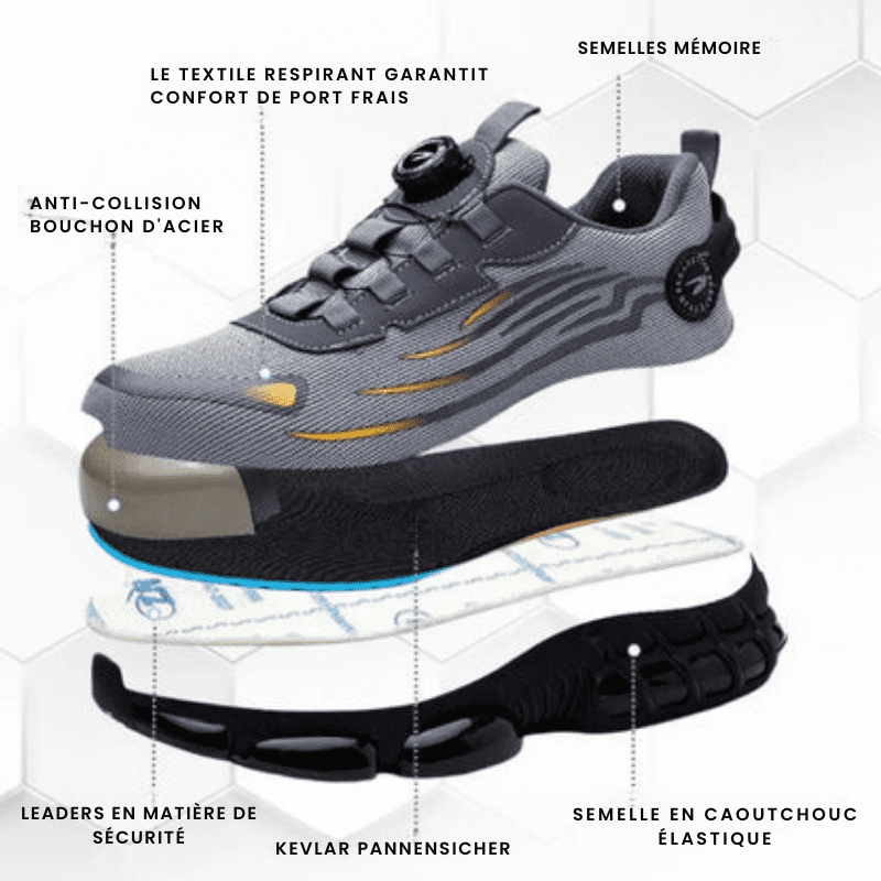 The Volu | Chaussures de sécurité ultra-légères Henner Z90