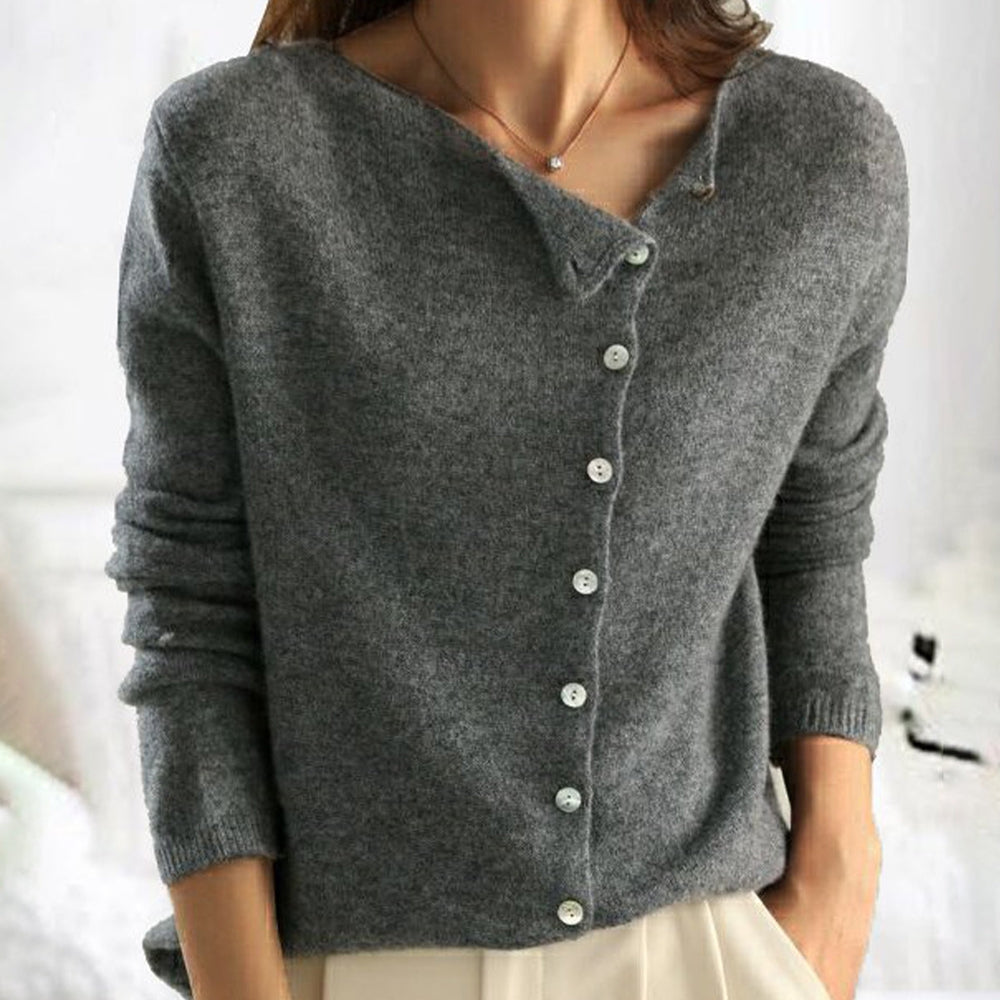 The Volu | Cardigan Élégant Heather