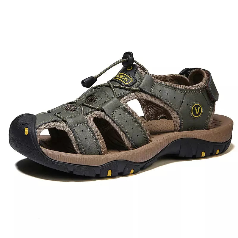 The Volu | ErgoStride™ | Sandales de confort tout-terrain pour hommes