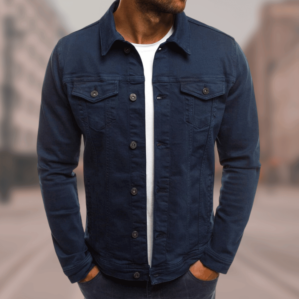 The Volu | Kane Veste en jean élégante et confortable