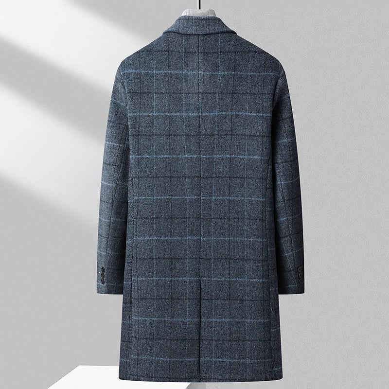 The Volu | Manteau en Laine Chess