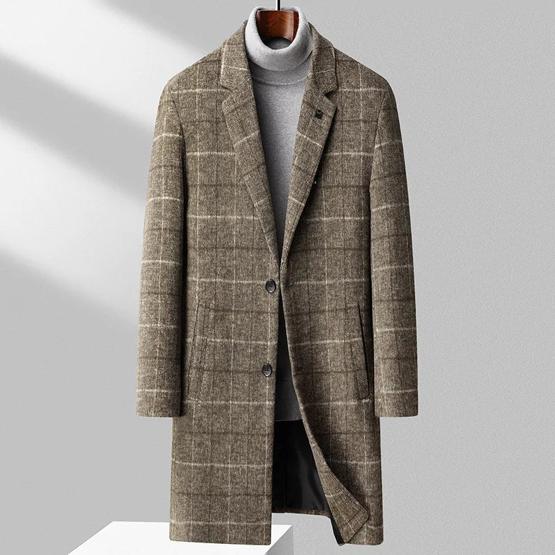 The Volu | Manteau en Laine Chess