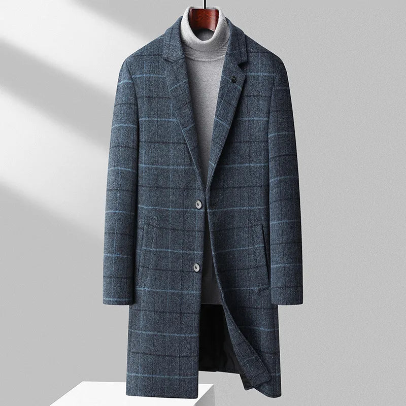 The Volu | Manteau en Laine Chess