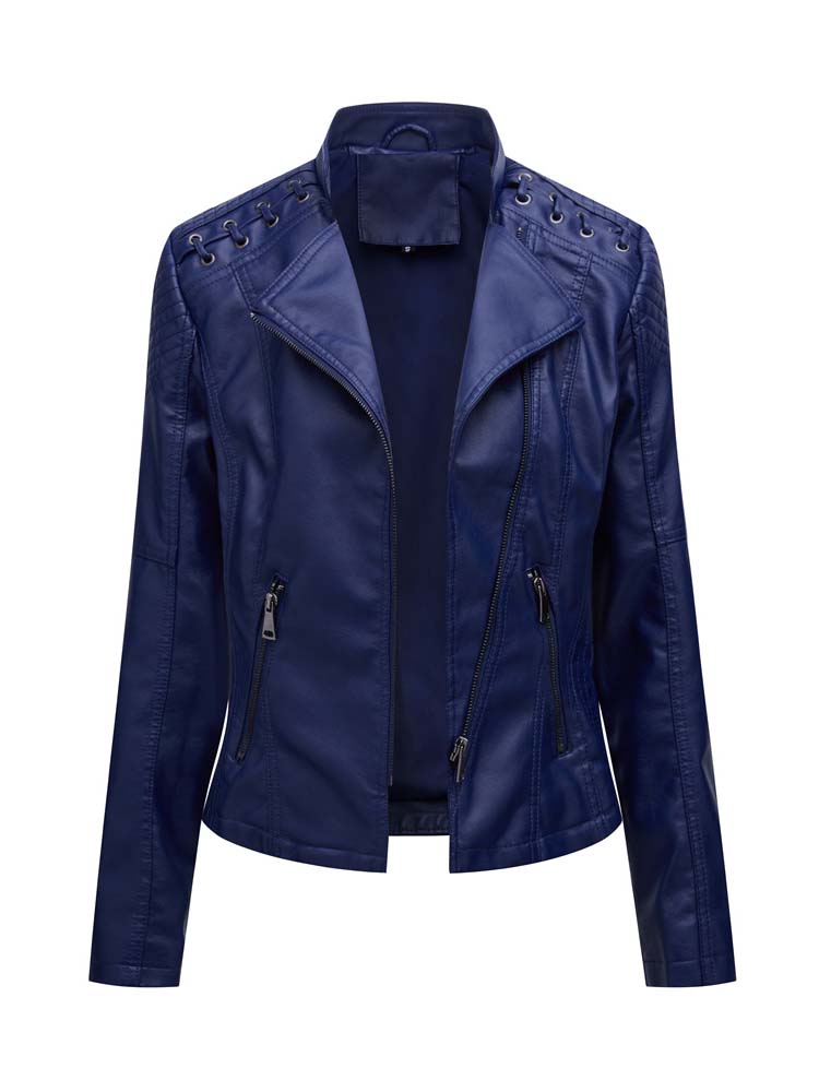 The Volu | Veste en cuir Debby pour femme