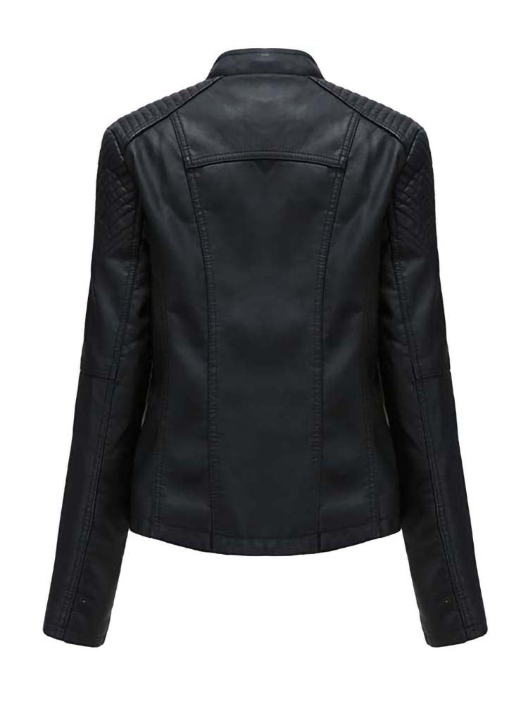 The Volu | Veste en cuir Debby pour femme