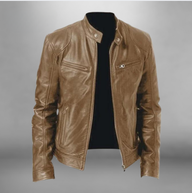 The Volu | Veste en Cuir pour Homme Trenton