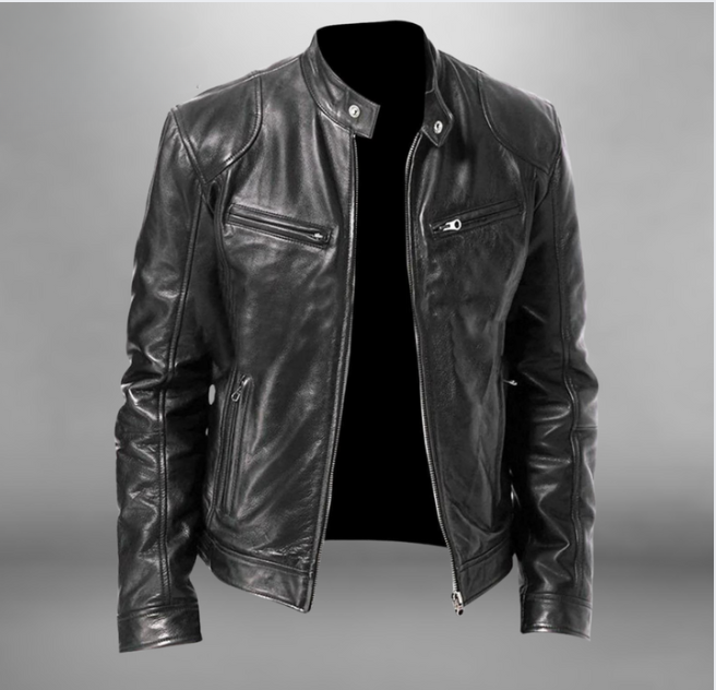 The Volu | Veste en Cuir pour Homme Trenton