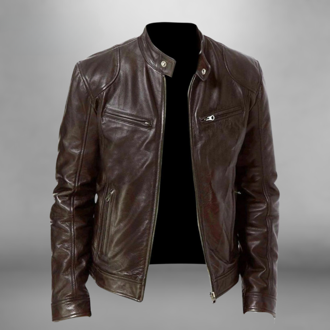 The Volu | Veste en Cuir pour Homme Trenton