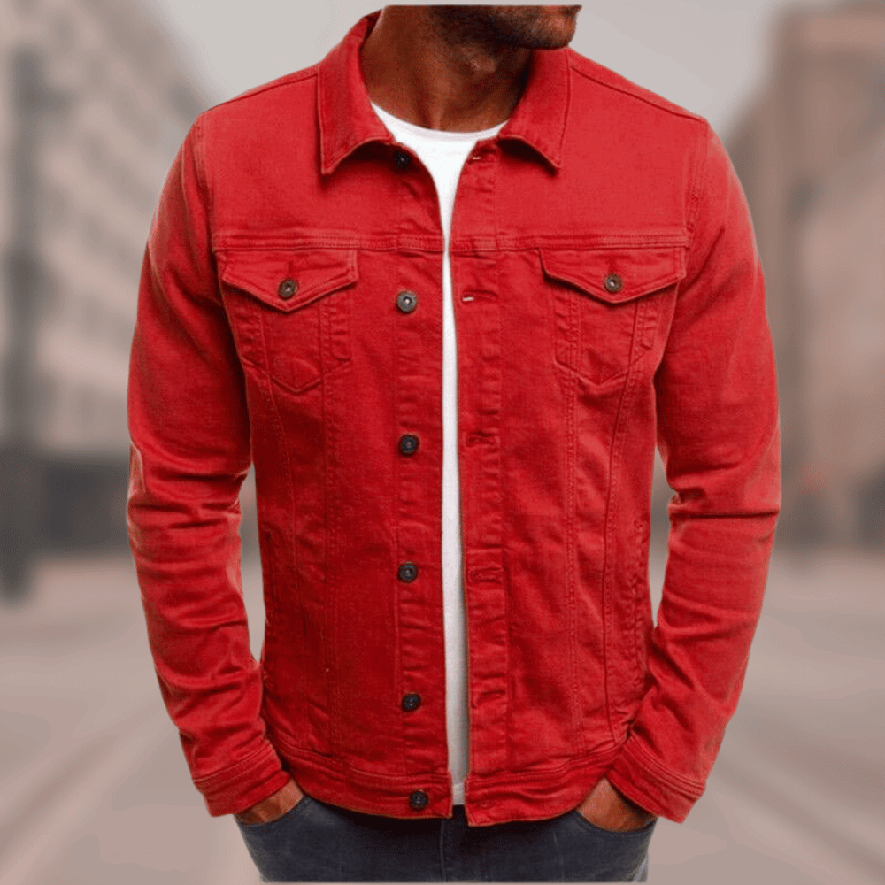 The Volu | Kane Veste en jean élégante et confortable