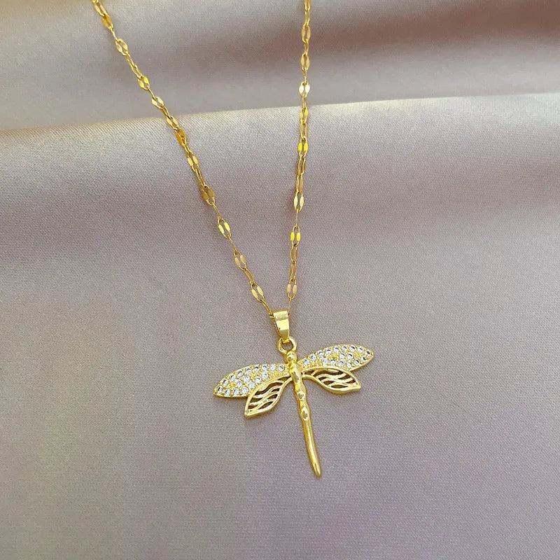 Aurelia Dragonfly Necklace