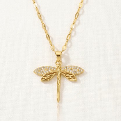 Aurelia Dragonfly Necklace