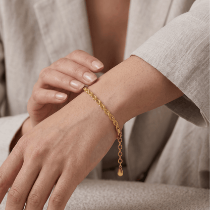 Aurora Adjustable Rope Bracelet