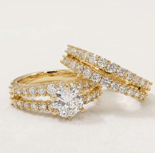 Ring Set mit Zirkonia
