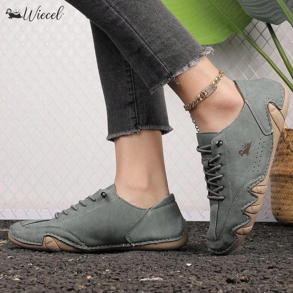 The Volu | Wiecel™ • Chaussures barefoot en cuir au confort ultime