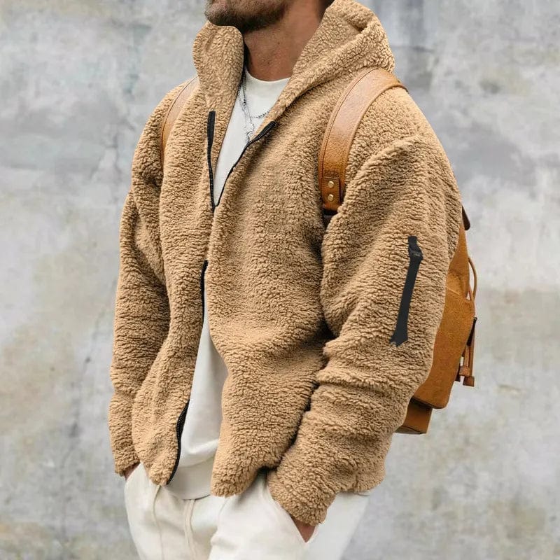 The Volu | Mezz Veste Sherpa en velours