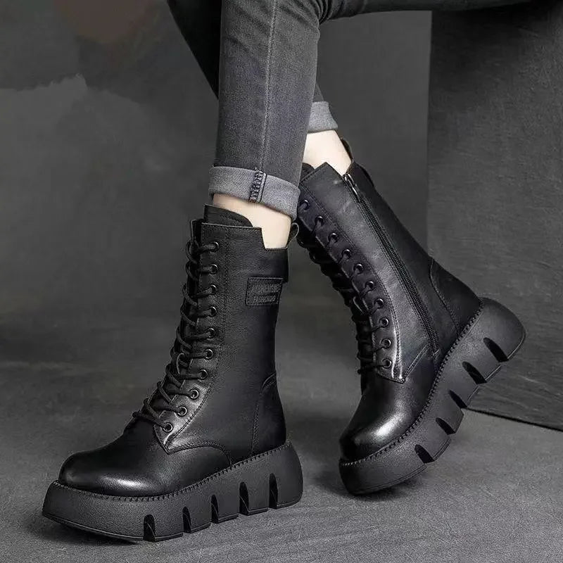 The Volu | Bottes en Cuir Ultra Légères & Confortables & Chaudes