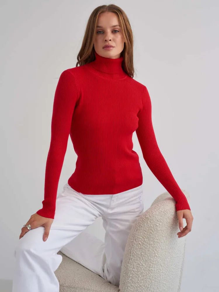The Volu | Pull à col roulé pour femme