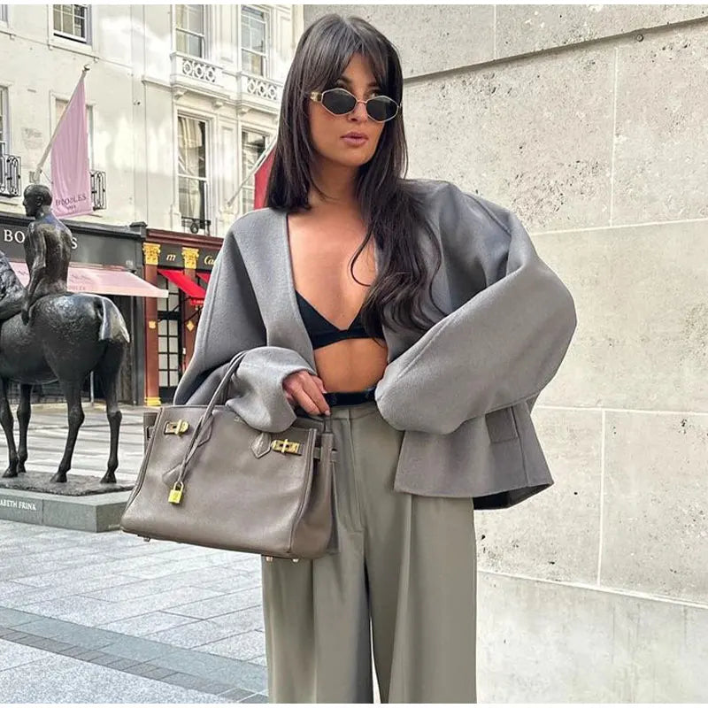 The Volu | Manteau en laine élégant