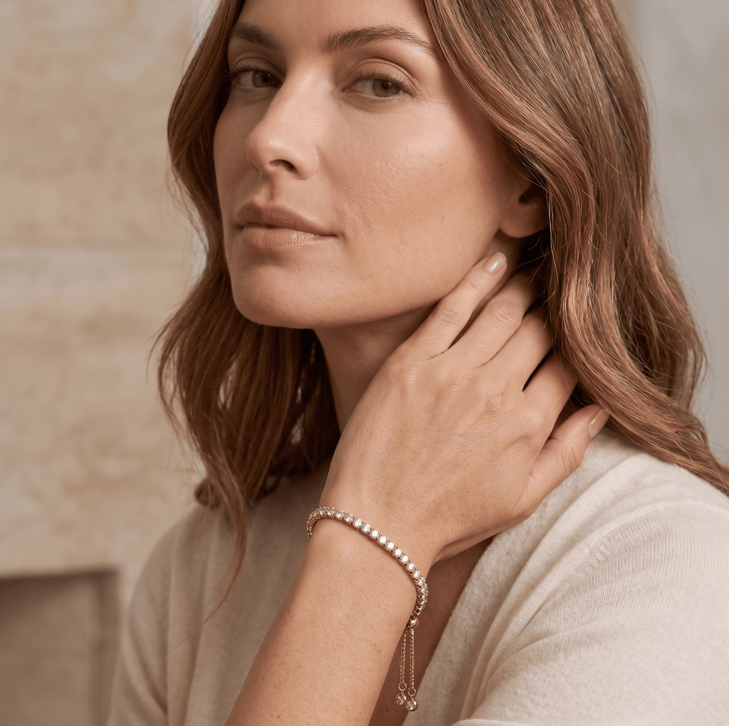 Élan Adjustable Tennis Bracelet