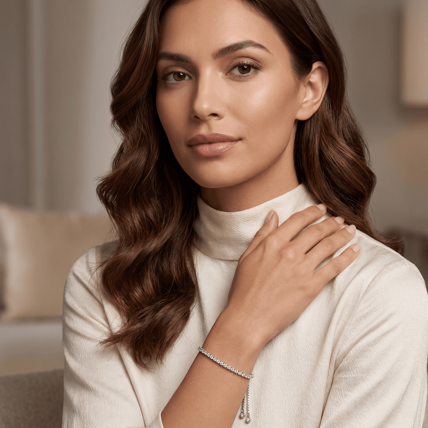 Élan Adjustable Tennis Bracelet