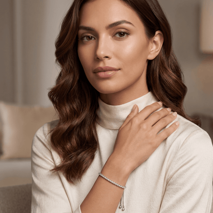 Élan Adjustable Tennis Bracelet