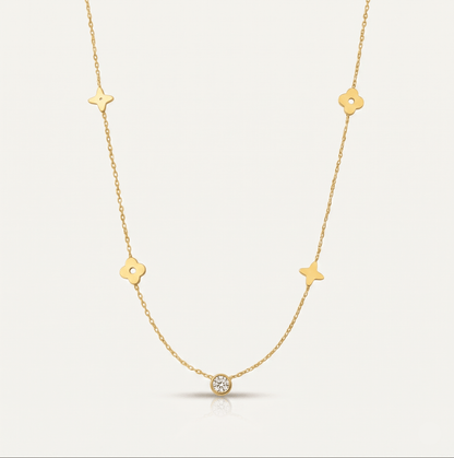 Elaris Bloom Crystal Necklace