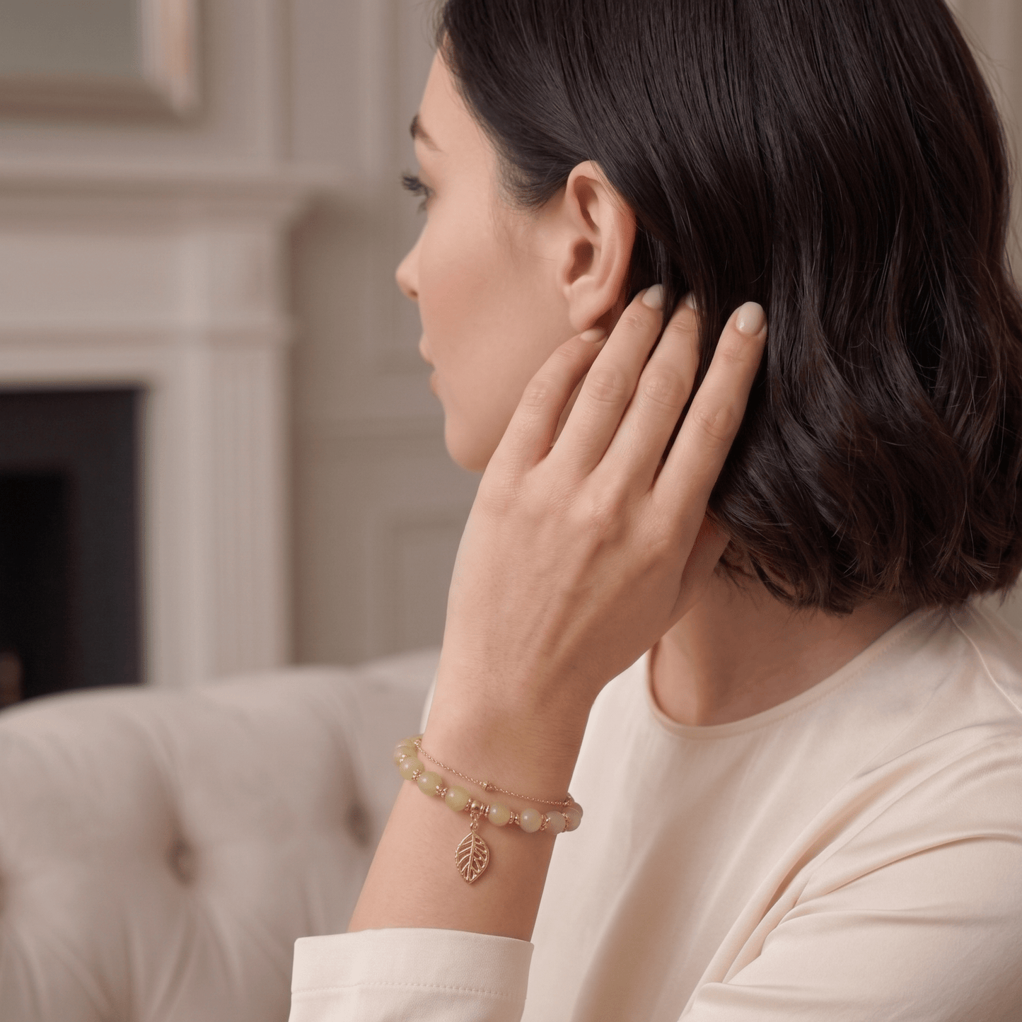 Elysian Leaf Bracelet