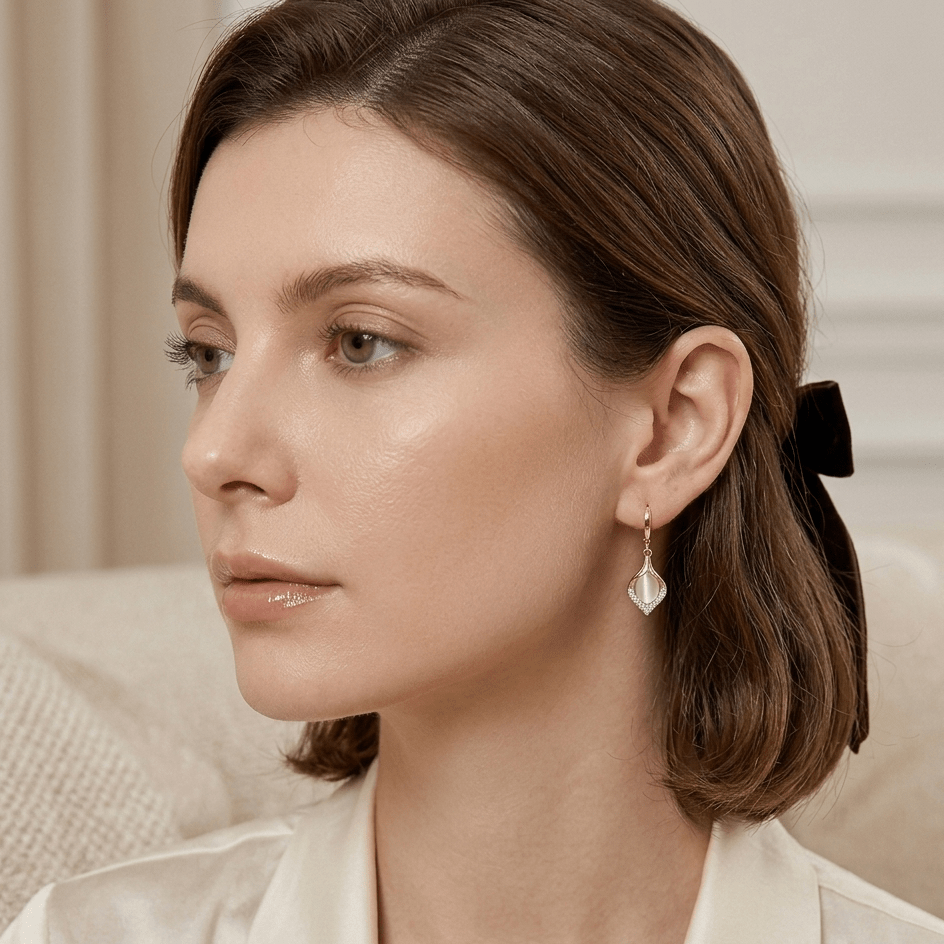 Kristall Ohrhänger