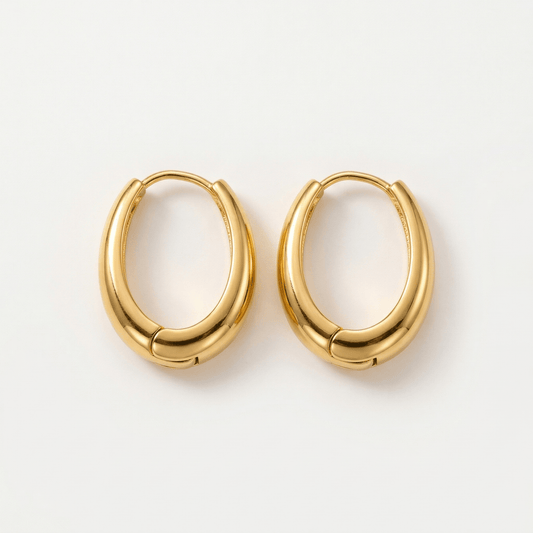 Huggie Creolen Gold