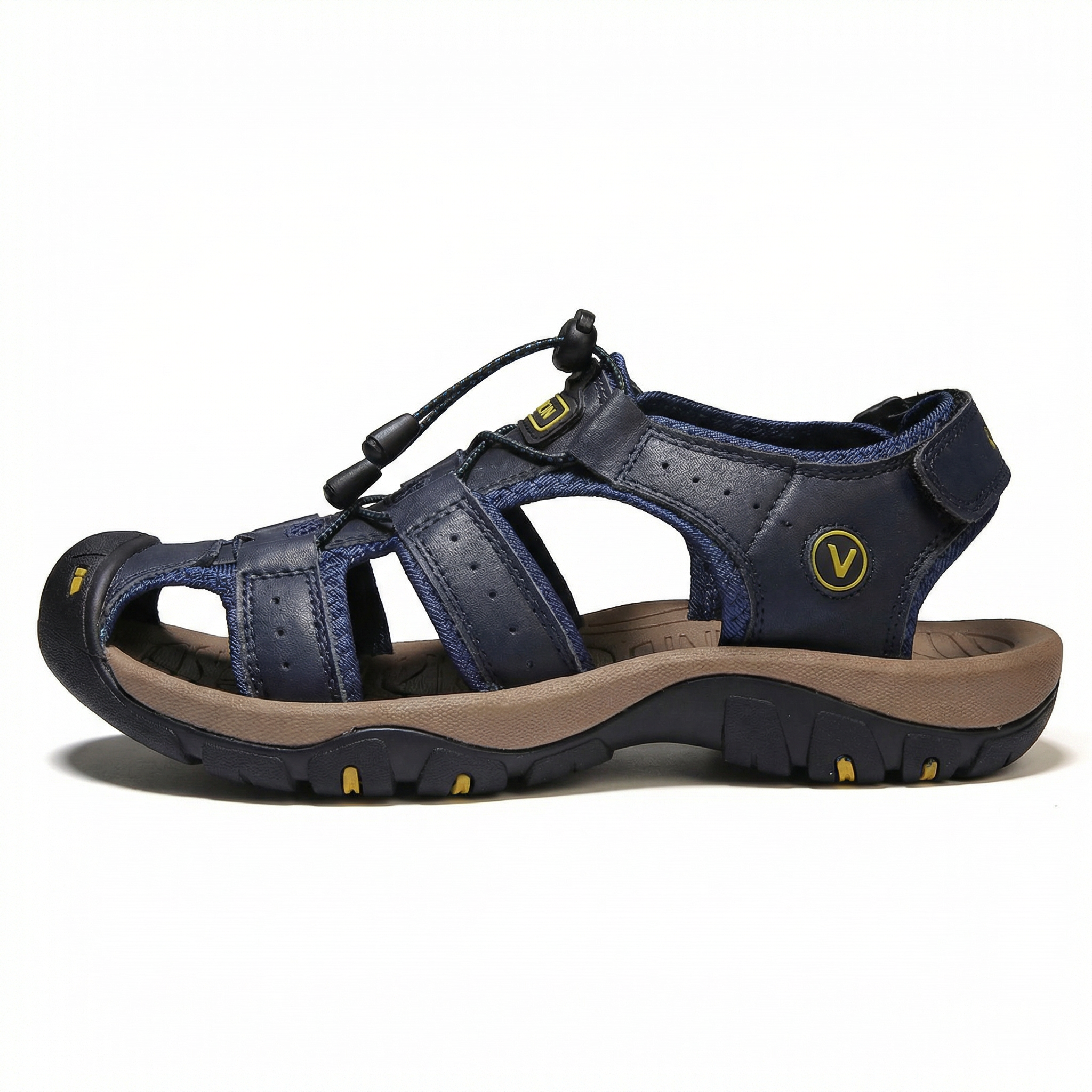 The Volu | ErgoStride™ – Sandales de confort tout-terrain pour hommes
