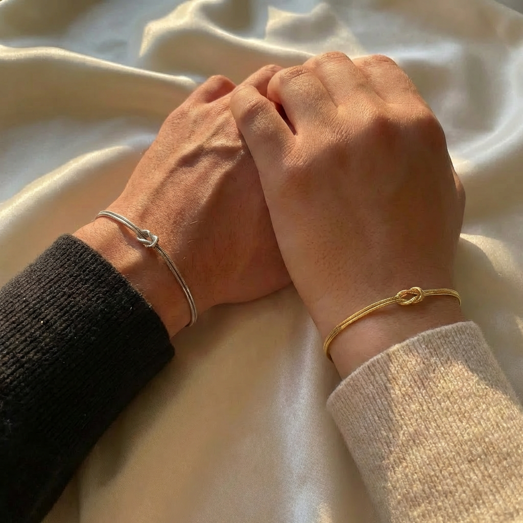 Knoten-Armband - Ein bedeutungsvolles Geschenk für Paare, beste Freunde und die Familie