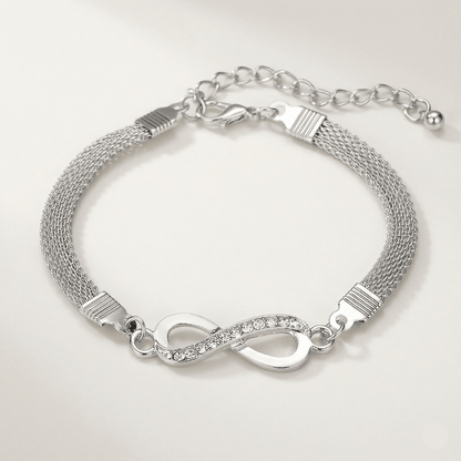 Infinity Crystal Bracelet
