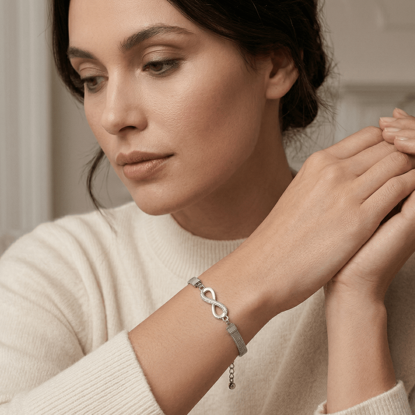 Infinity Crystal Bracelet