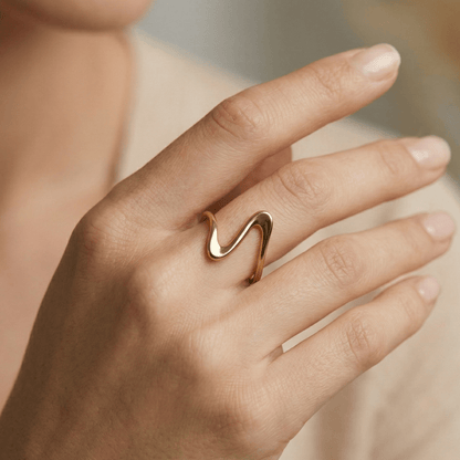 Minimal Wave Adjustable Ring