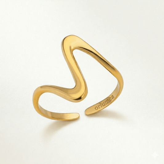 Wellen Ring Offen