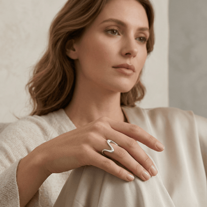 Minimal Wave Adjustable Ring
