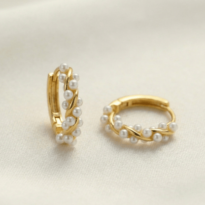 Pearl Signature Hoops