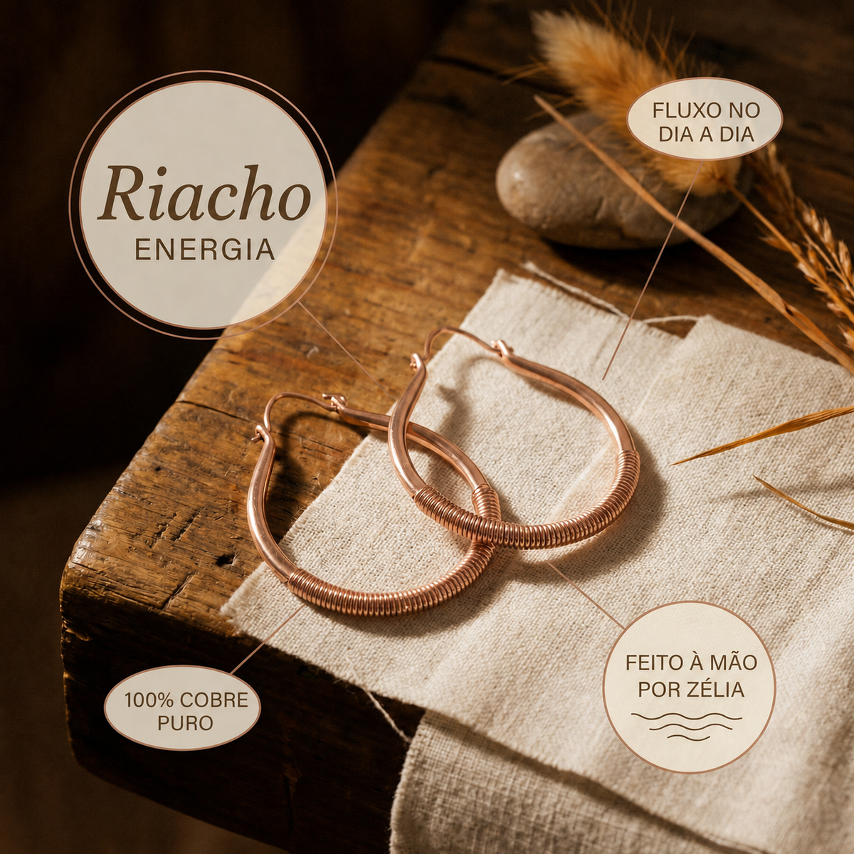 RAMINA · Ruscello · Earrings