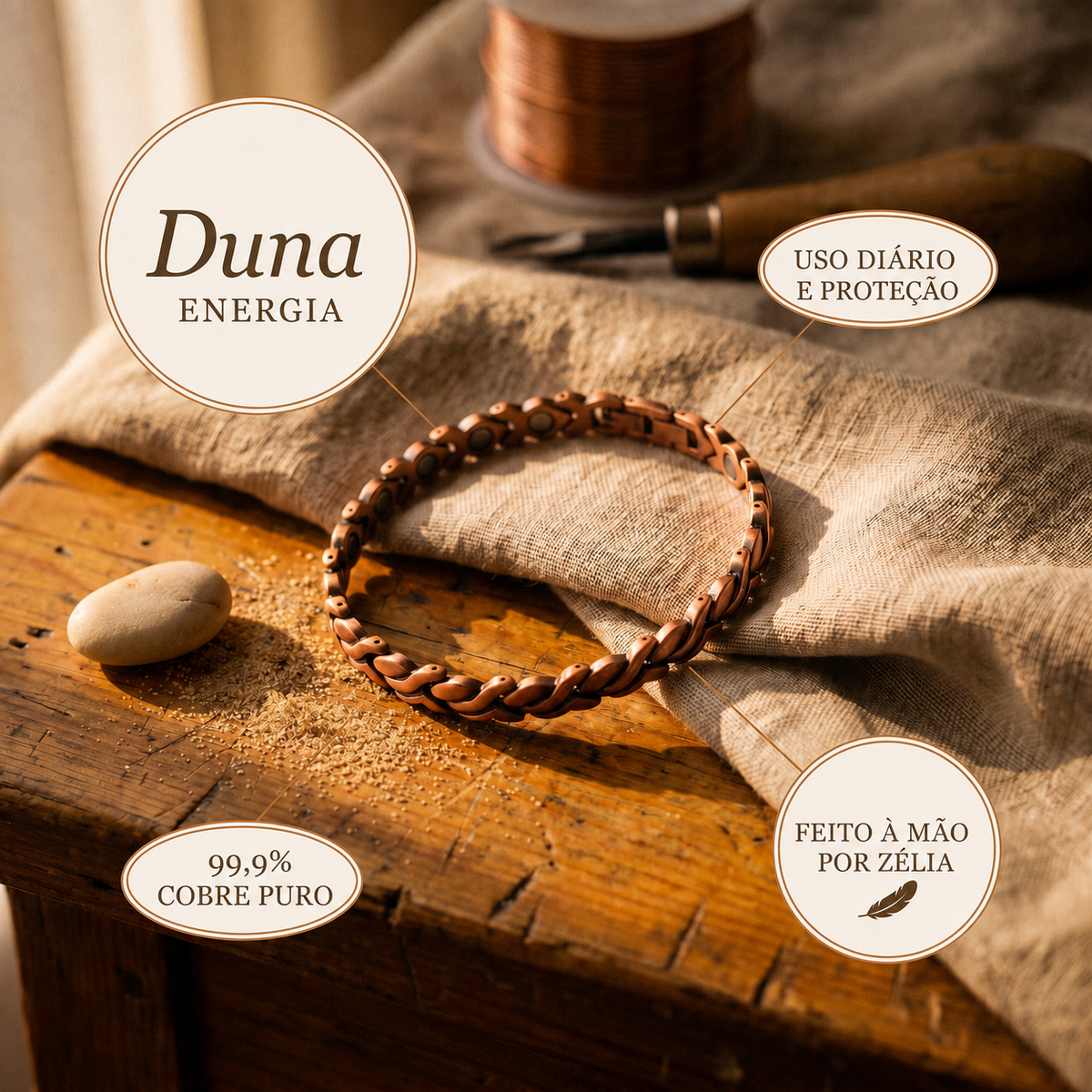 RAMINA · Duna · Fußkettchen