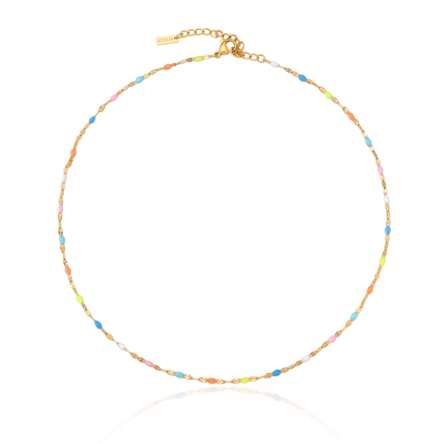 Rainbow Candy Bead Necklace