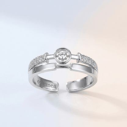 Sienna Crystal Adjustable Ring