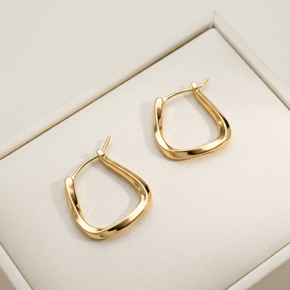 Sienna Square Hoop Earrings