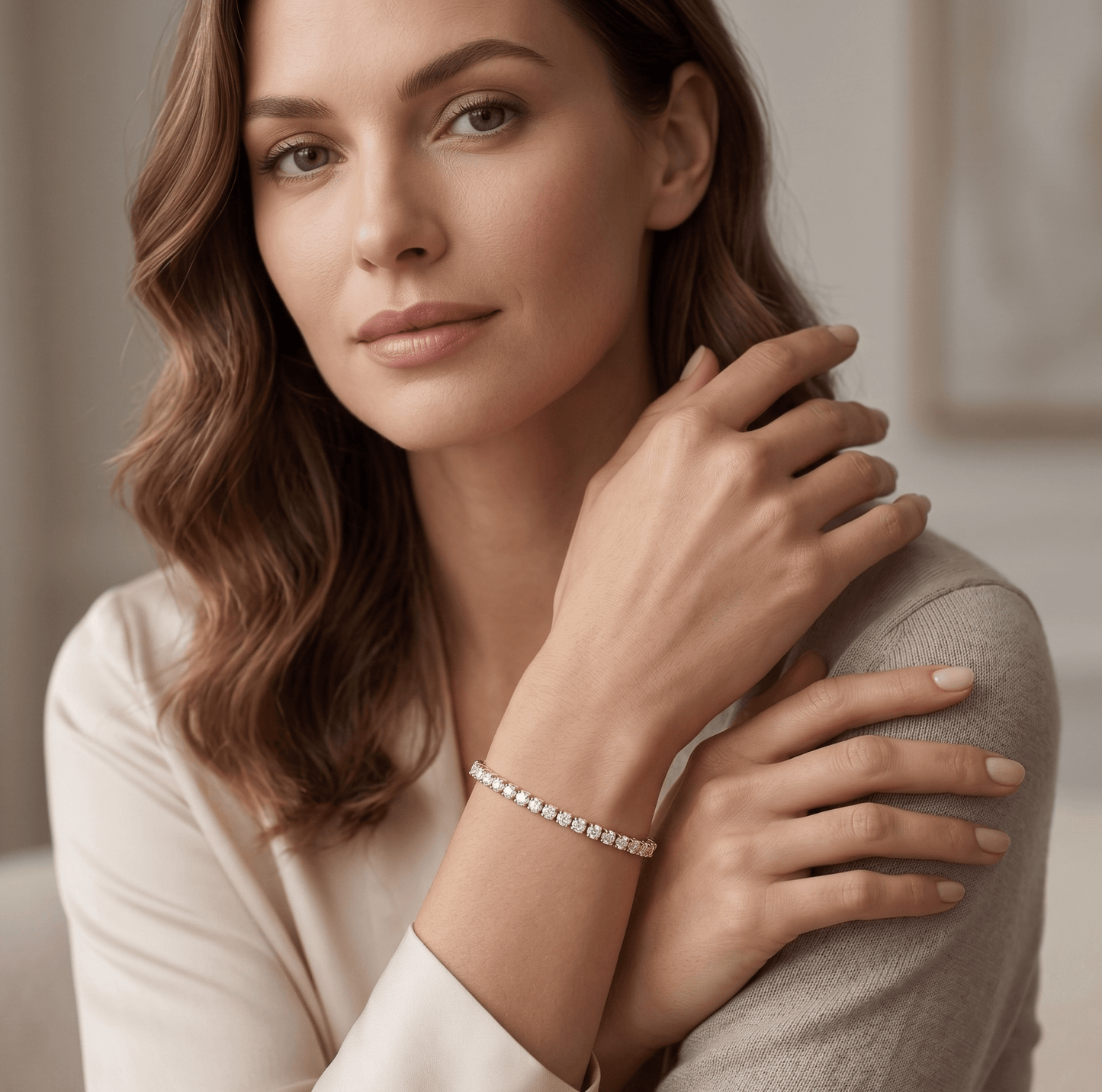 Timeless Radiance Tennis Bracelet